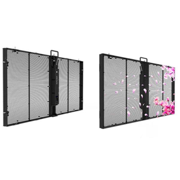 Indoor P3.9-7.8 Full Color Transparent Led Display Screen Smd Curved Led Video