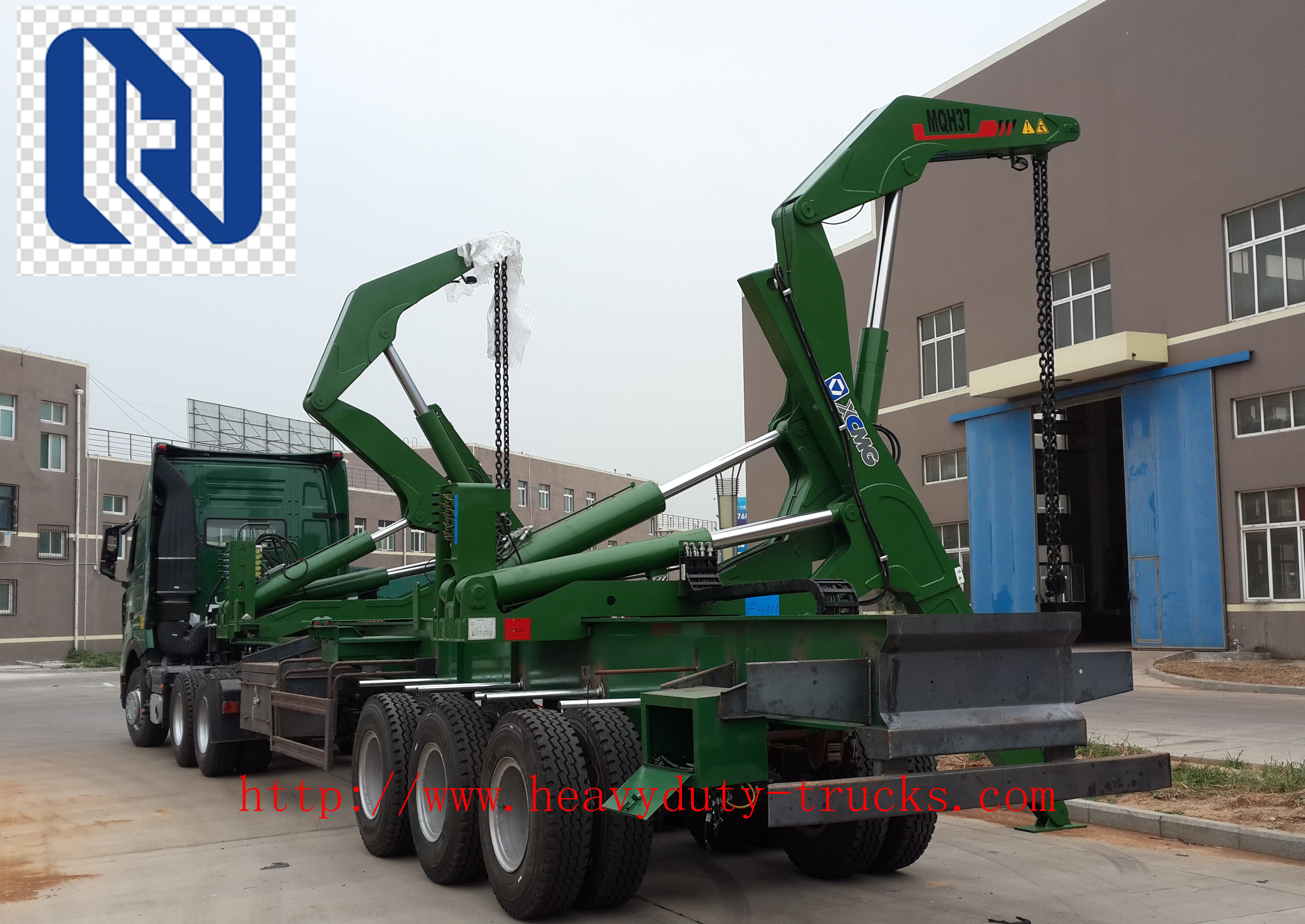 CVMQH37A Container Side Loader China 37 Ton New Side Loader Container Trailer Container side loader MQH37A have se
