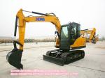 Speed 2.7km/H Hydraulic Crawler Excavator 8 Ton Small Digger 0.33 CMB Bucket