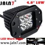 Led Work Light JALN7 18W 4.8Inchs Car Driving Lights Fog Light Off Road Lamp Car