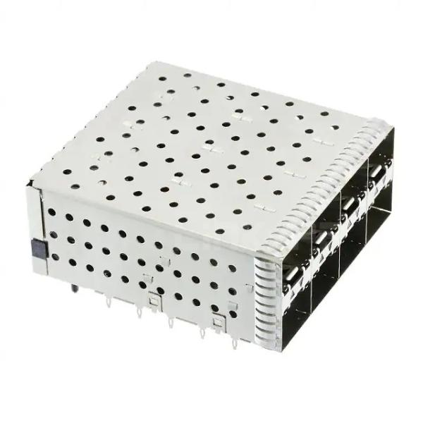1-2007394-6 SFP+ Cage Assembly 2x4 Port With Integrated Connector Included