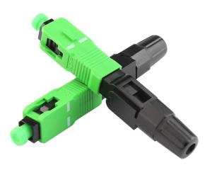 Quality Field Quick Assemble Fiber Fast Connector SCAPC Dust Proof UL Rated Plastic Housing wholesale