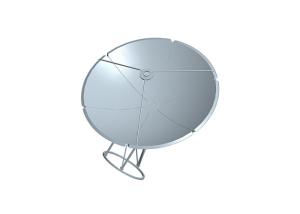 Quality Ground Mount Type C-Band Antenna 1.35m TVRO Antenna 6 Segment Of Reflector wholesale
