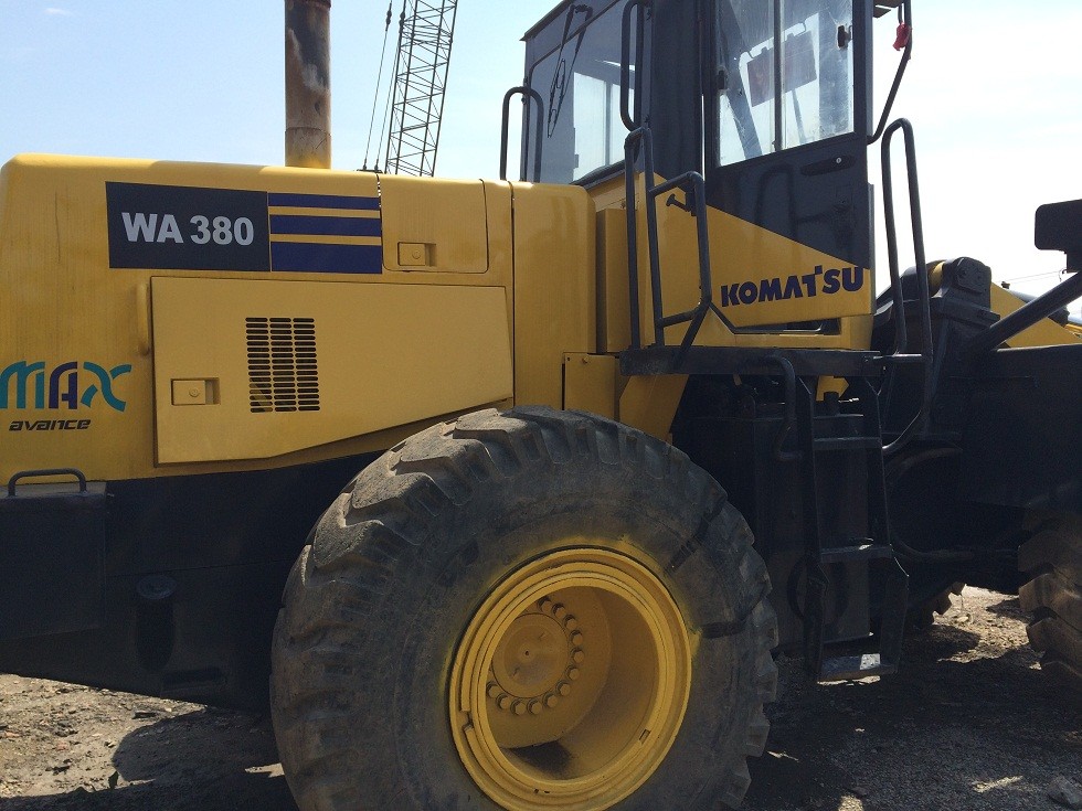 High quality original Used Komatsu WA380-3 WA380-6 WA470-3 wheel loader with low price for sale