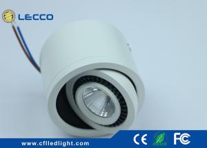 Quality Office Lighting 7 Watt LED Spot Lights White Housing Pure Die Casting Aluminum wholesale