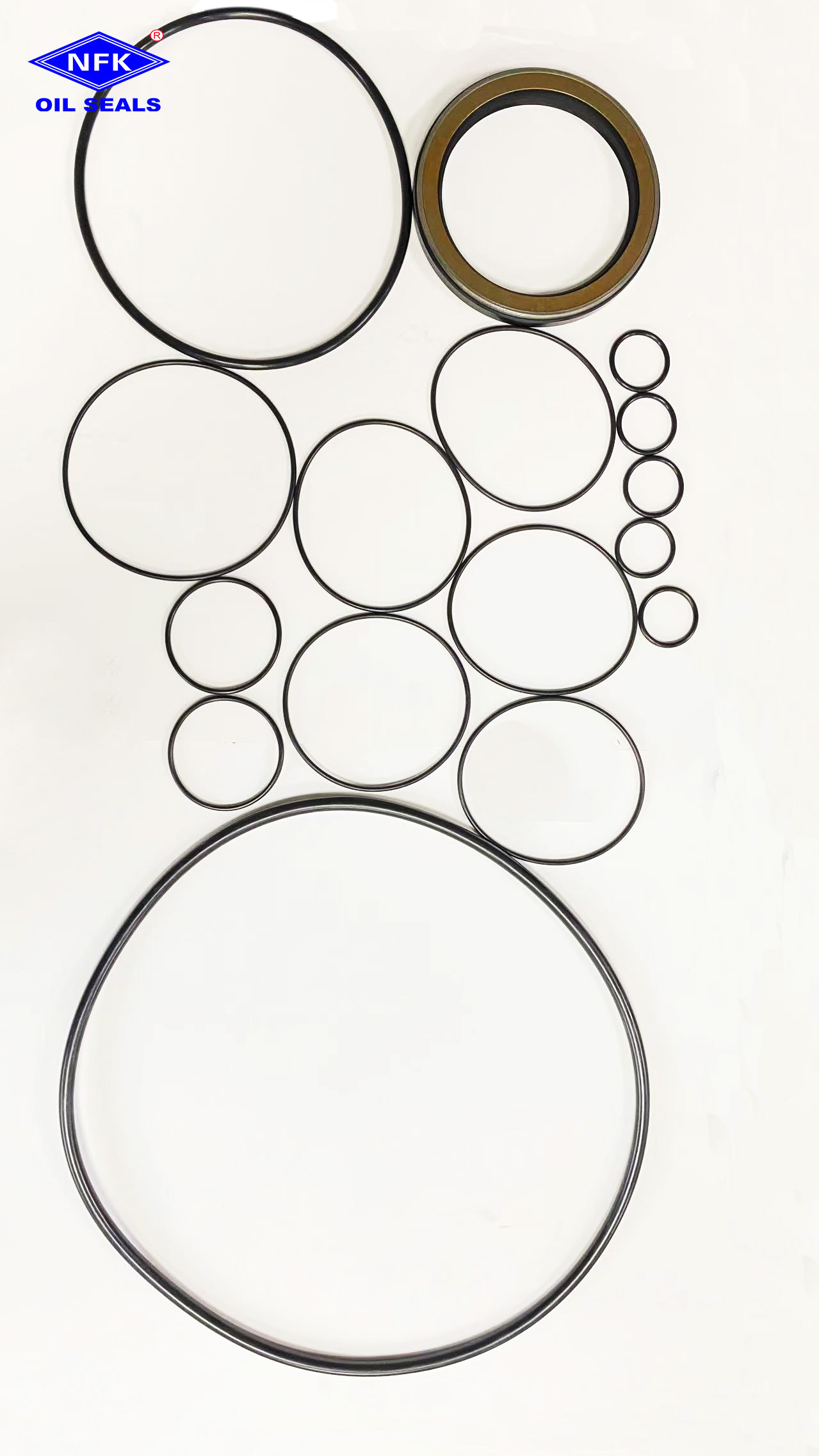 RMC350A-L-22Y Marine Oil Seals Hydraulic Motor O - Sealing Ring O - Ring Set