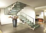 Modern Straight Contemporary Wood Stairs