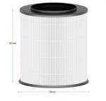 Replacement True HEPA Filter Compatible With Clorox 11030 Air Purifiers