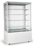 1800mm Fan Cooling Low Power Four Layers Dessert Display Fridge Intelligent