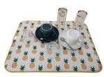 Microfiber Printing Washable Dish Drying Mat