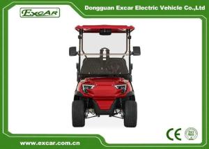 Quality Excar Electric Golf Cart 4 Seats Off Road Club Car With Flip-Flap Seat wholesale
