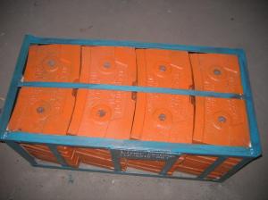 Quality Martensitic Steel Casting Ball Mill Lining For Ball Mills DF086 wholesale