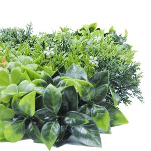 Quality 4x25 Greenery Outdoor Indoor Grass Wall Panels 2.5kg/Sqm wholesale