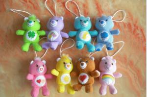 Quality Care Bear Keychain Plush Toys wholesale