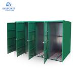 Anti Rust Metal Bicycle Storage Locker Waterproof Outdoor Furniture