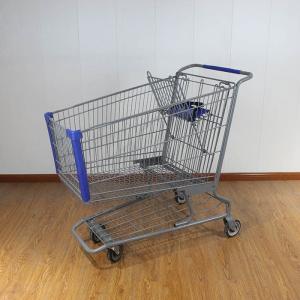 Quality 240L Convenience Store China Grocery Carts American style Supermarket Shopping Trolley wholesale