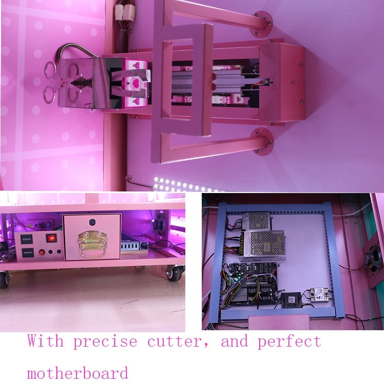 Cut Ur Prize Big Toys Vending Machine Iron+ Glass Material 12 Months Warranty