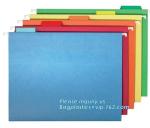 Promotional Eco Retail Packaging A4 Brown Kraft Paper File Folder Filling