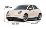 Dark Interior 2024 5 Door 5 Seats Electric EV Car Great Wall Motors ORA Cat