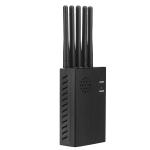 Portable 5 antennas cell phone jammer