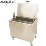 Commercial Kitchen Heated Soak Tank Industrial Ultrasonic Cleaner For Hood