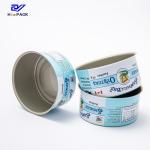 Canned Meat Tuna Can D65*38mm 80ml Tin Cans For Food Packaging