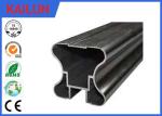 Hollow Powder Coating Aluminum Extrusion Profiles for Sliding Door / Wardrobe