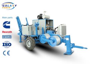 Quality 24V Stringing Equipment Hydraulic Puller Trailer Lighting System Total 3500kg wholesale