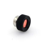 Metal Silver 1/3" 6mm Button Lens For CCTV Security Camera