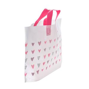 Quality Custom Printed Reusable Grocery Bags , Plastic Tote Shopping Bags wholesale