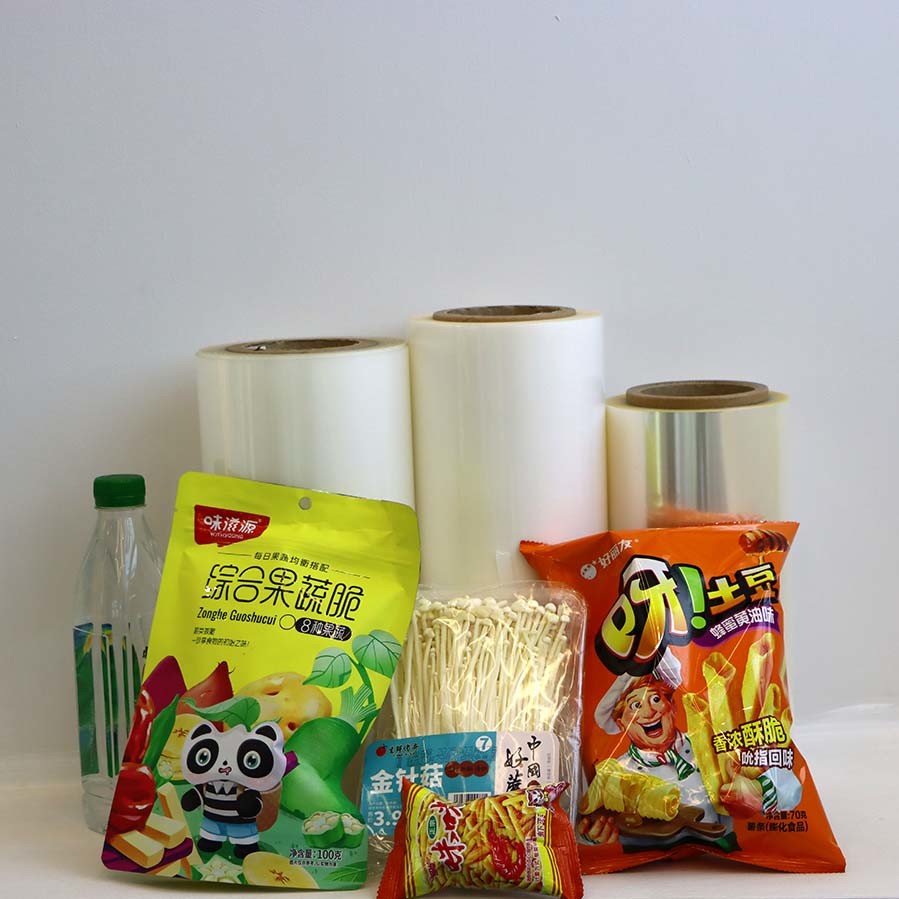Food Grade Bopp Printing Film Soft Glossy Lamination Film 15-35 Microns