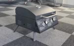 55*46.5*41cm Portable Gas BBQ Grill Outdoor Kitchen with Steel Metal Type Gas