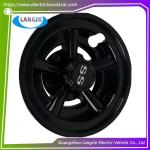 8-Inch Golf Cart Yamaha Black Circular Wheel Hub Cover Parts