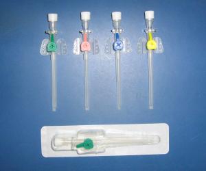 Quality I.V catheter / IV Cannula / Intravenous Catheter with injection value and wings wholesale