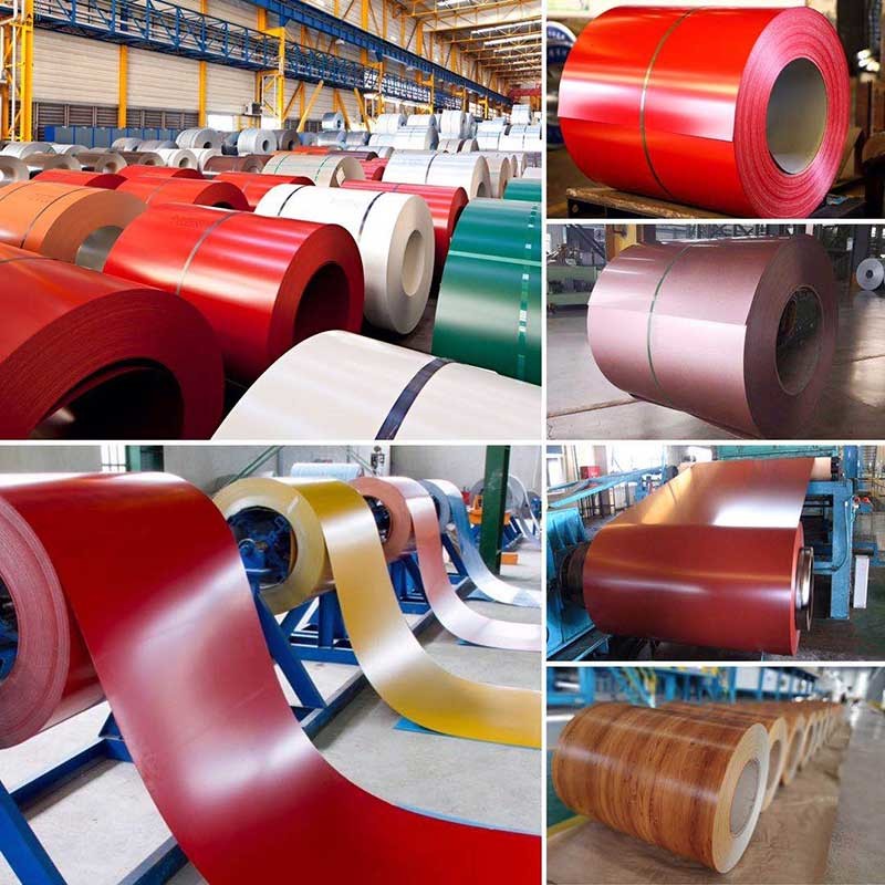1500mm PPGI Coil CGCC Color Coated Galvanized Steel Decoiling