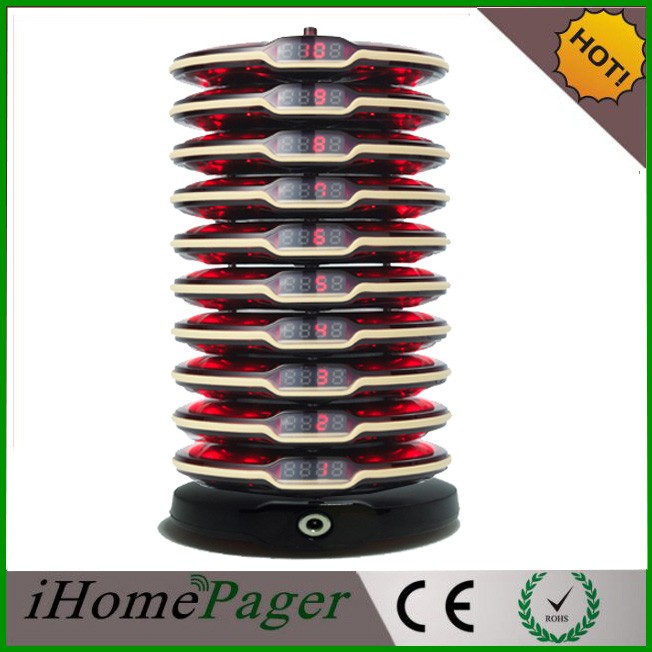 new product touch screen keyboard take food pager system for fast food restaurant