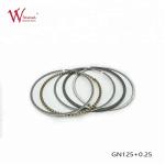 GN125 0.25 Motorcycle Engine Accessories / Piston Kit ISO9001 Certified