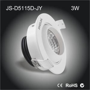 Quality High brightness CE RoHS approved low price led downlight 3W eye ball lamp wholesale