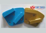 100mm 4 Inch Diamond Cup Wheel , Wedge Double Row Cup Wheel Blue Yellow