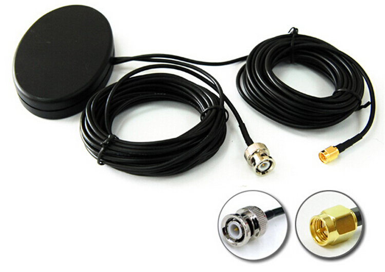 4G LTE Magnetic Mount Combination Antenna for GPS Navigation 1575.42MHz