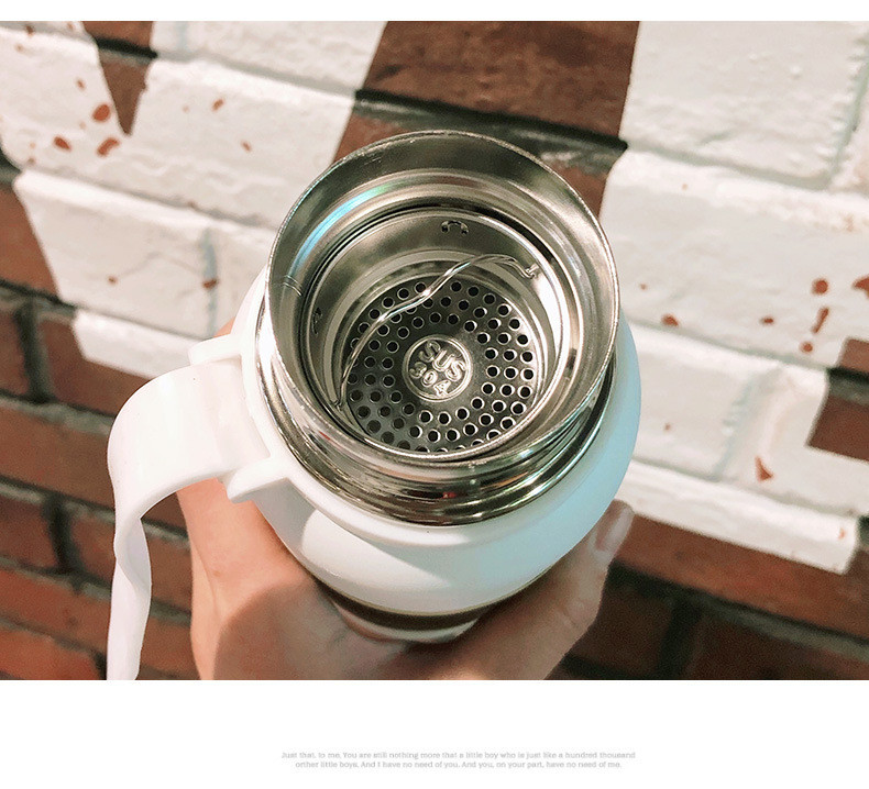 Dual Stainless Steel 650ml 850ml 1100ml Vacuum Flask Climbing Fitness Thermal Tea Cup Insulated Cold Performance Outdoor Sports