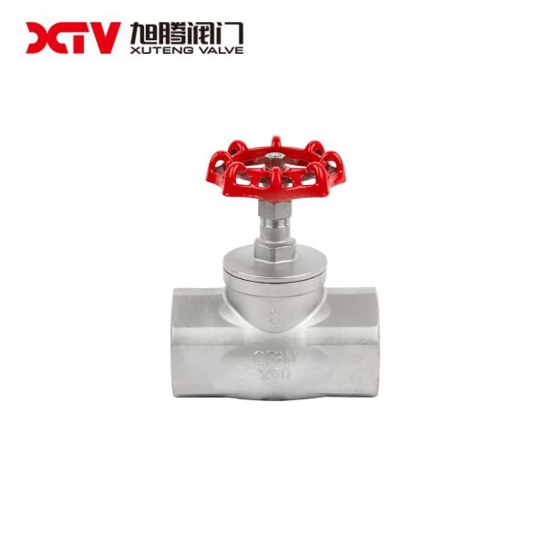 Affordable Stainless Steel 200wog Screwed Threaded Socket Weld End Globe Valve 1