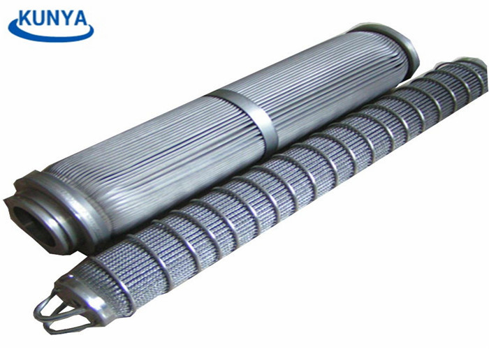 Pleated Fiber Felt 60 Micron Polymer Ss Cartridge Filter Steel Candle