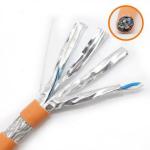 PVC LSZH LSOH PE HDPE Cat7 Network Lan Cable 0.56mm 0.64mm