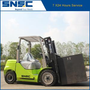 Quality Snsc 3 Ton Diesel Forklift with Heavy Forklift Gear USA Eaton Steering Gear wholesale