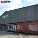 Prefabricated Steel Structure Workshop With PU Wall Sandwich Panel