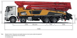 Quality Used Putzmeister Concrete Pump Machinery M46-5 4141 wholesale