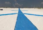 Heat Resistant Roll Out Polyester Mat For Beach Access