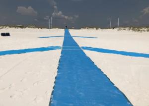 Quality Heat Resistant Roll Out Polyester Mat For Beach Access wholesale