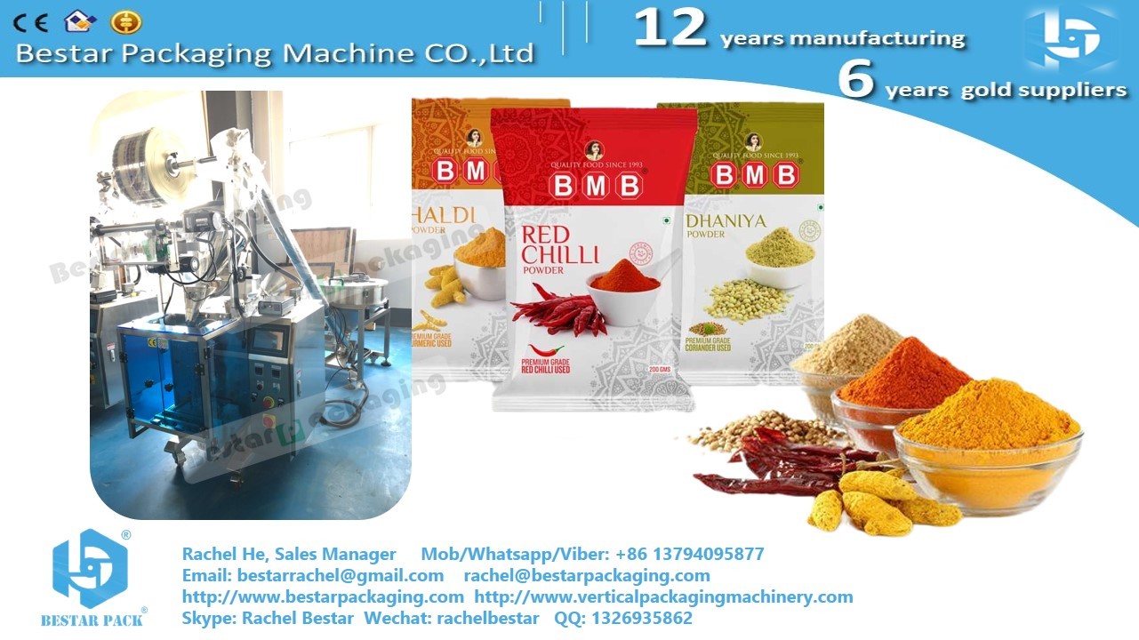 Tapioca flour packing machine BSTV-160F